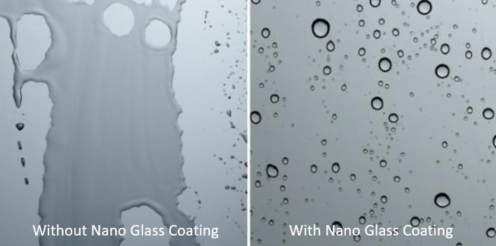 Shower Glass Coating and Treatment - Nano Glass Protection